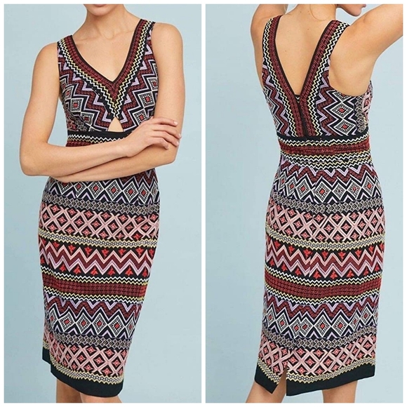 Anthropologie Dresses & Skirts - 🖤 Anthropolgie geo-embroidered dress